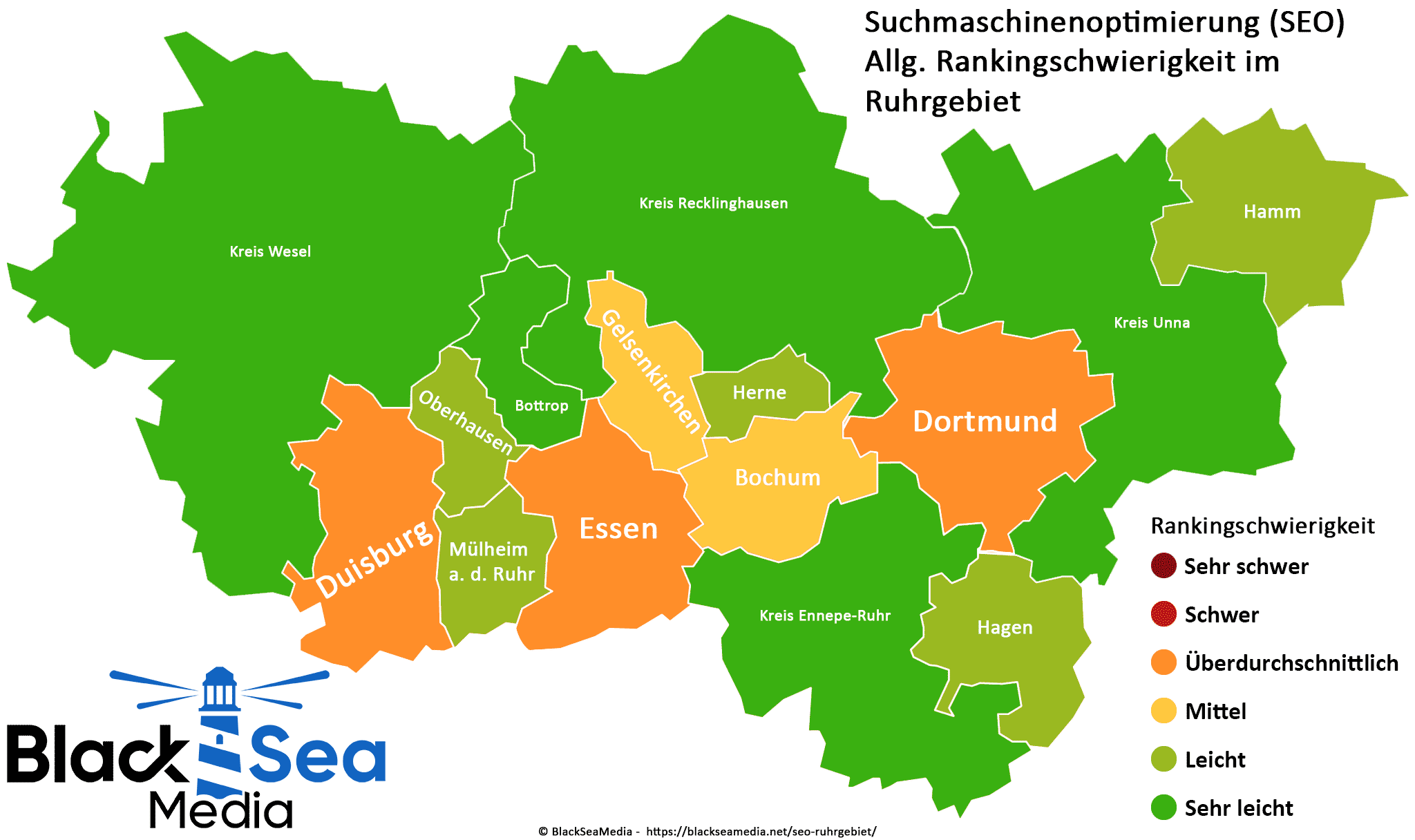 Suchmaschinenoptimierung-Seo-Ruhrgebiet-Karte